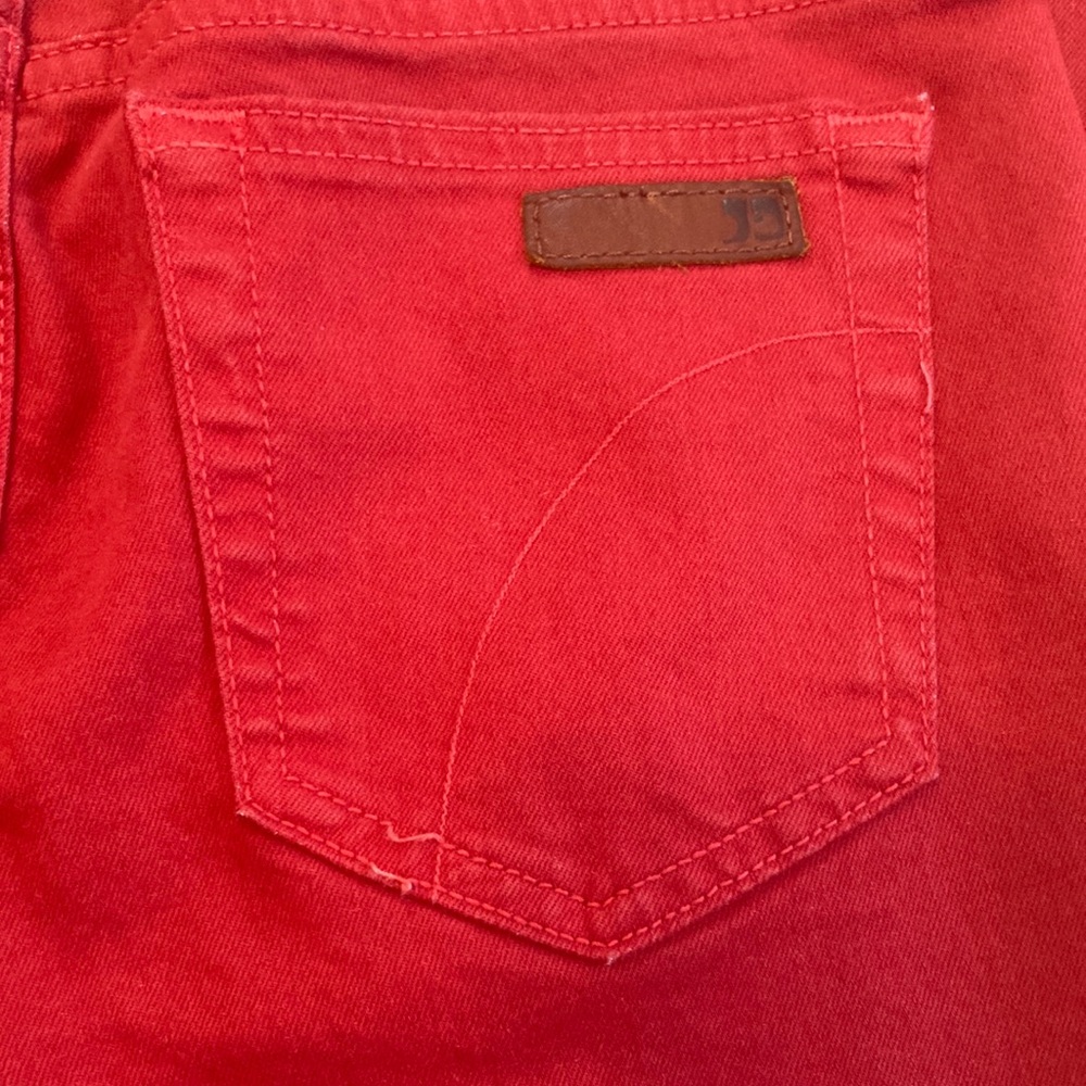 Joe’s Women’s Skinny Visionaire Rouge Red size 28 - Picture 7 of 11